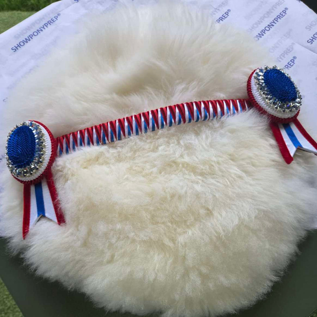 13.5" Red, White & Blue Browband