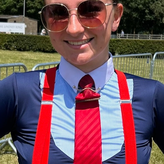 Collar Pin With Removable Chain