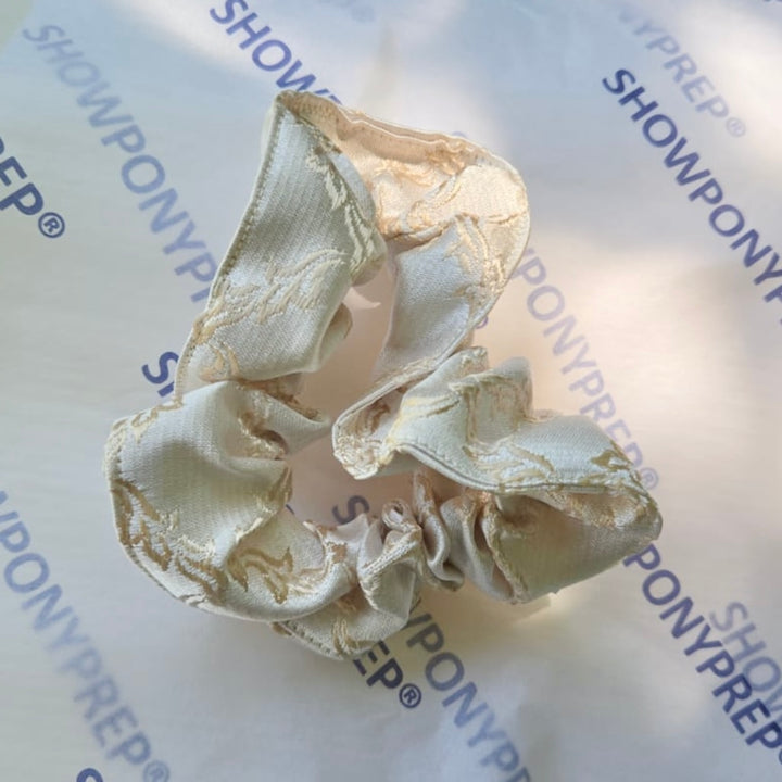 White Scrunchies (To Match Stocks)