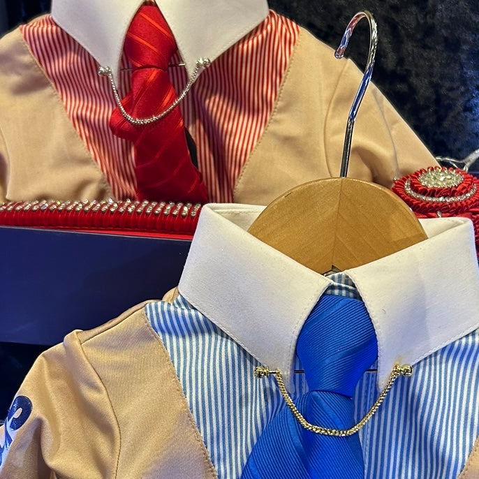 Collar Pin With Removable Chain